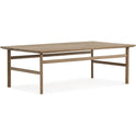Grow Coffee Table Oak Clear