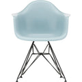 Eames Plastic Armchair Dar - 23 Ice Grey - Basic Dark Base - Matstolar - Charles & Ray Eames - Grå - Metall/plast