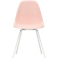 Eames Plastic Chair Dsx - 41 Pale Rose - White Base - Matstolar - Charles & Ray Eames - Rosa - Metall/plast