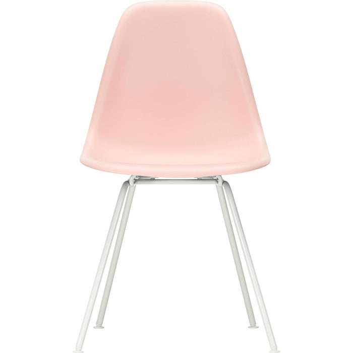 Eames Plastic Chair Dsx - 41 Pale Rose - White Base - Matstolar - Charles & Ray Eames - Rosa - Metall/plast