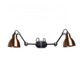 Thumbnail photo of No. 204 Double wall lamp from Lampe Gras