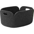 Thumbnail photo of Restore Basket, Black Melange - Small storage - Mika Tolvanen - Black