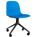 Thumbnail photo of Form Chair Swivel 4W - Black Aluminium