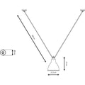 Thumbnail photo of No. 323XL Ceiling Lamp From Lamp Gras 1
