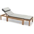 Riviera Cushion, Quickdry Outdoor Foam, Outdoor Textile / Ash - Dynor & Kuddar - Povl Eskildsen - Grå
