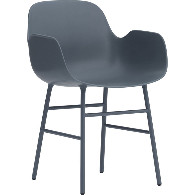 Photo of Form Armchair Metal Legs
