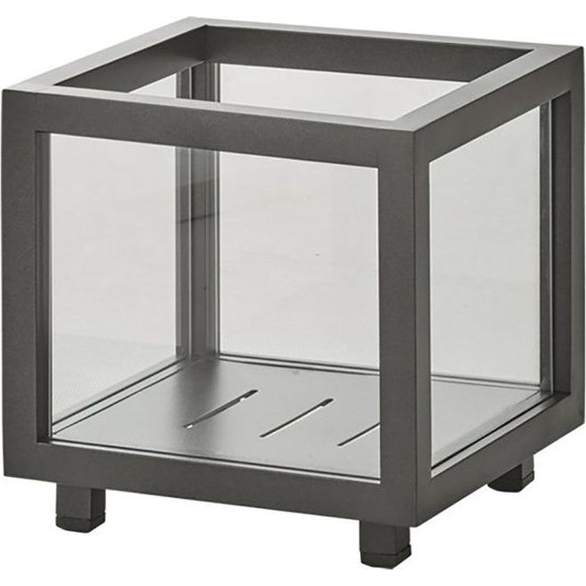 Photo of Lightbox - Lantern - Lava grey - Small - W: 23 x D: 23 x H: 22 cm