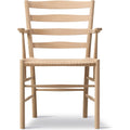 Thumbnail photo of Klint Armchair 3208 - Dining Chair - Oak Soap / Natural Papercord - W58 X D55 X H85 X Sh45,5 Cm