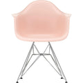 Eames Plastic Armchair Dar - 41 Pale Rose - Chrome Base - Matstolar - Charles & Ray Eames - Rosa - Metall/plast