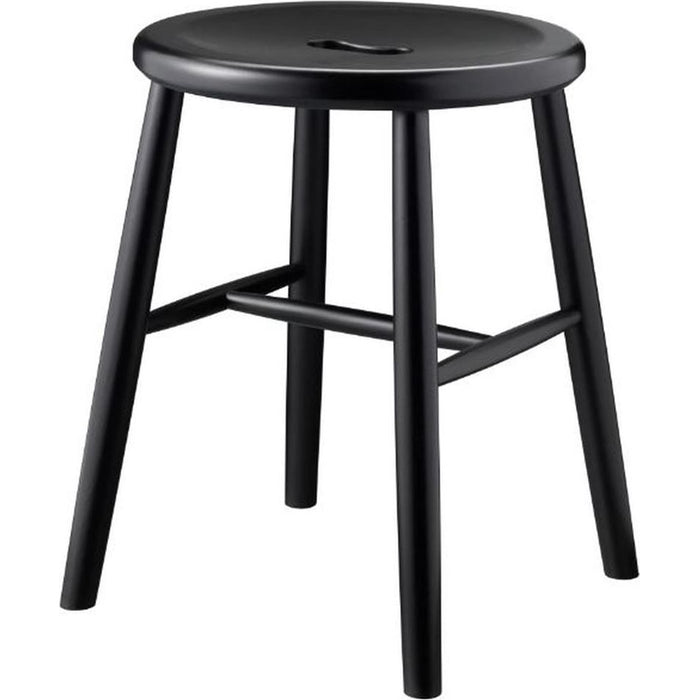Photo of J27 Stool Beech Black Painted
