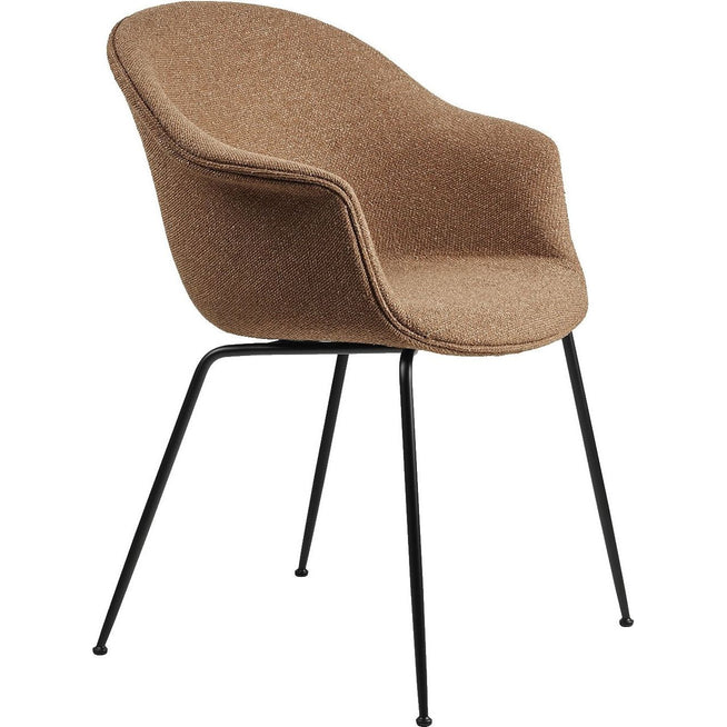 Photo of Bat Dining Chair, Fully Upholstered, Conic Base