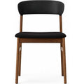 Thumbnail photo of Herit Chair / Upholstered - Dining Chair - Black (synergy) - L: 50 X D: 51 X H: 78,5 X Sh: 45 Cm 2