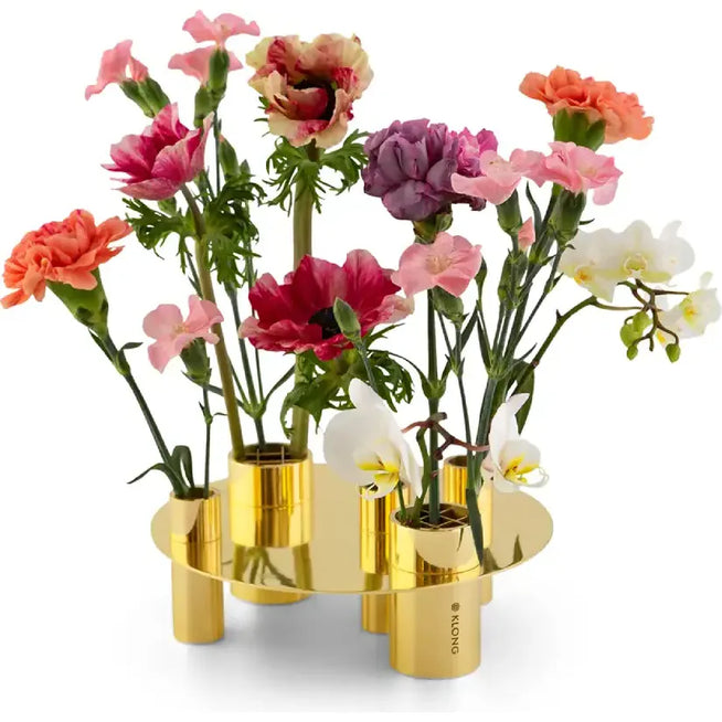 Photo of Awa Vase/Candlestick Brass - Candlesticks & Candle Holders