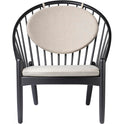 Poul M. Volther Armchair - J166 Jørna - Black/beige