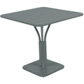Thumbnail photo of Luxembourg Pedestal Table 80x80 Cm Storm Grey 26 - Matbord Utomhus - Frédéric Sofia - Grå - Metall