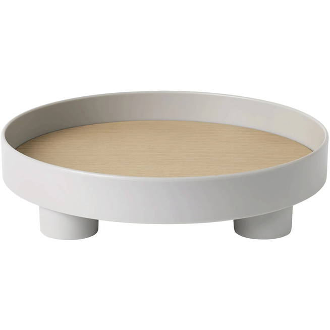 Photo of Platform Tray Grey - Serving trays - Kim Colin,sam Hecht - Wood/plastic