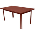 Thumbnail photo of Costa Table 160 x 80 cm, Red Ochre - Outdoor dining table - Red - Metal