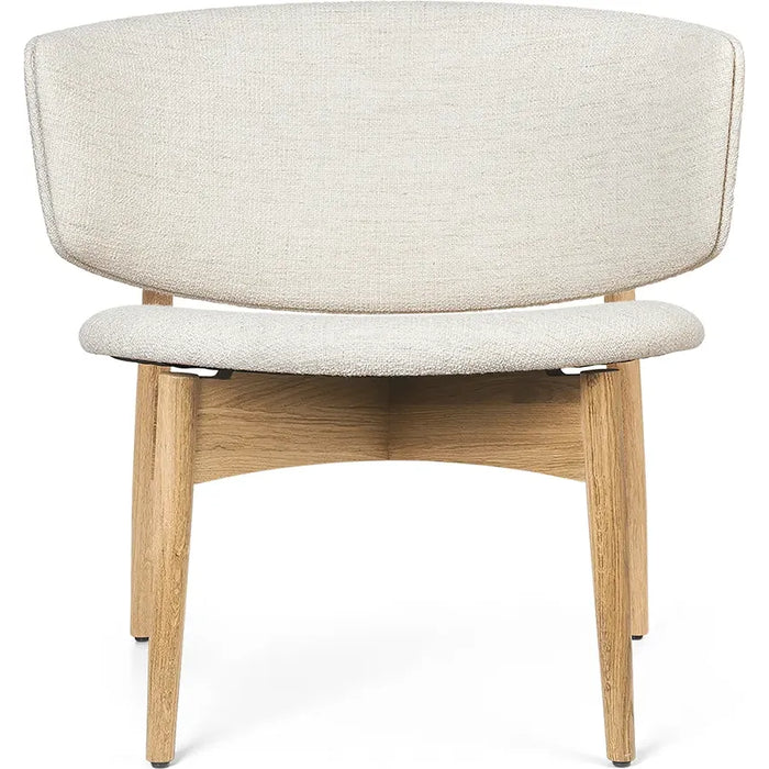 Photo of Herman Lounge - Loungestol - Oak/off-white - W: 72.5 X H: 71 X D: 64.5 Cm