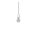 Thumbnail photo of Fabric Cord Set Ceramic Socket 4m - Ledning - Fabric Cord Set Ceramic Socket 4m - Pendant - W0.5 X D400 X H0.5 Cm