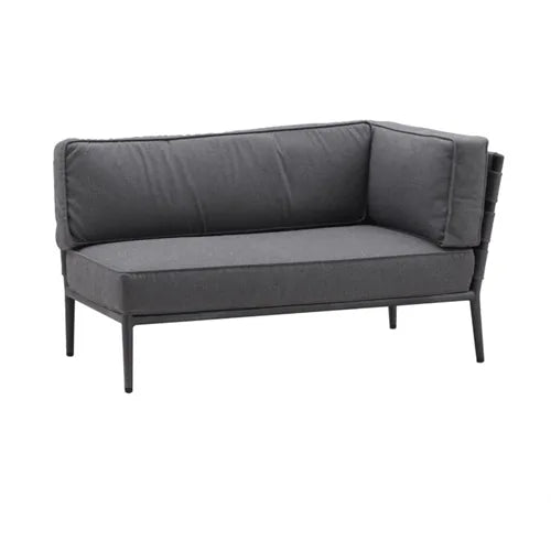 Photo of Conical 2-pers. Sofa, Venstremodul - Airtouch, Grey