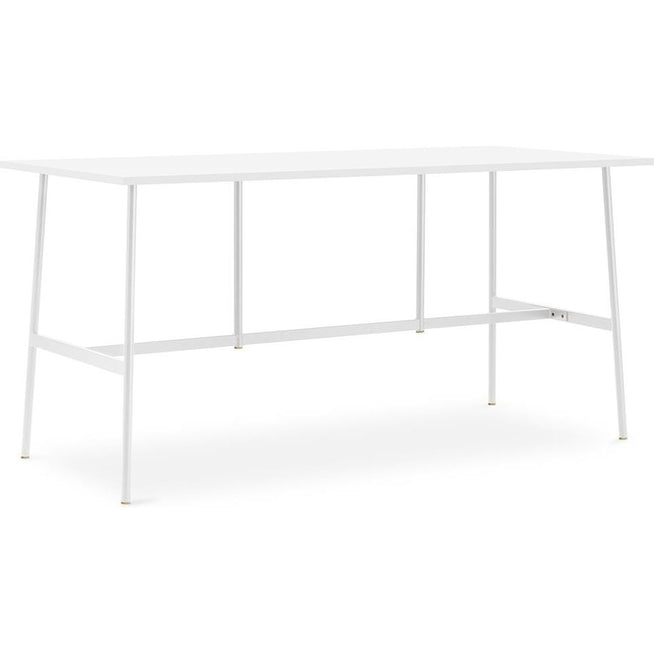Photo of Union Bar Table - Højbord - Hvid - H105,5 - L: 190 X D: