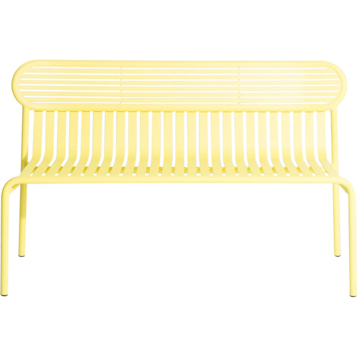 Photo of Week-end, Bench, Yellow - Garden benches - Studio Brichet-ziegler - Yellow