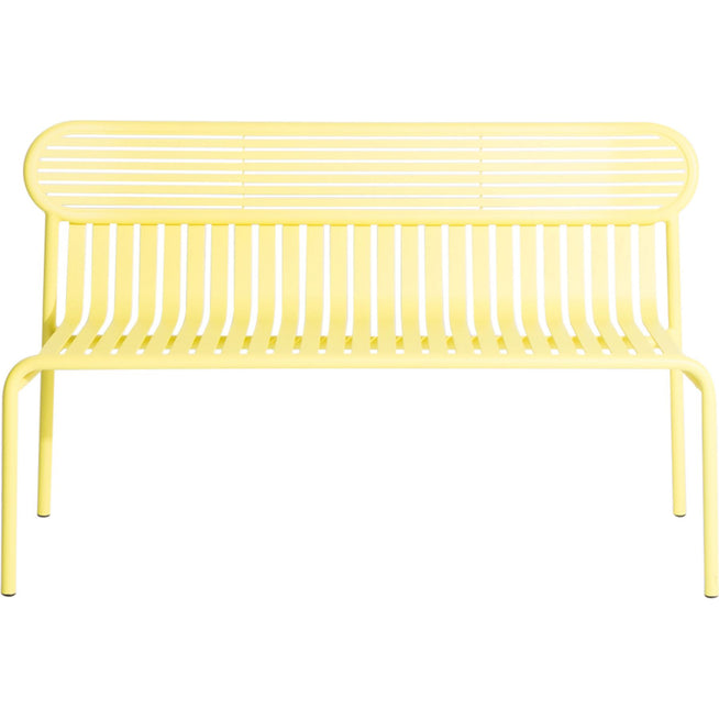Photo of Week-end, Bench, Yellow - Garden benches - Studio Brichet-ziegler - Yellow