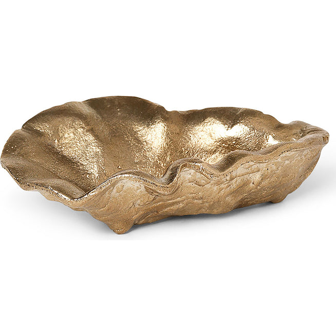 Photo of Oyster Bowl 10,5x7 Cm - Brass