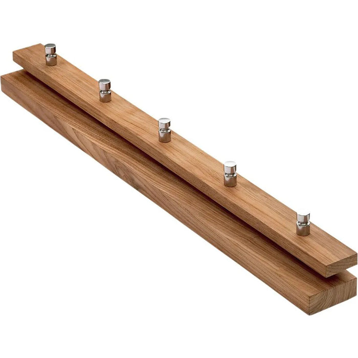 Photo of Skagerak Cutter coat rack - teak - 72 cm 5 hooks