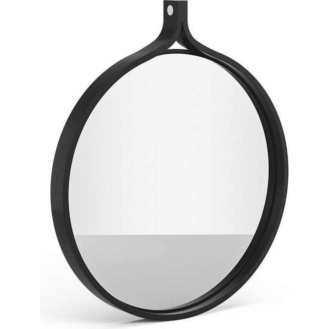 Photo of Comma Mirror Round Ø40 Cm Ash