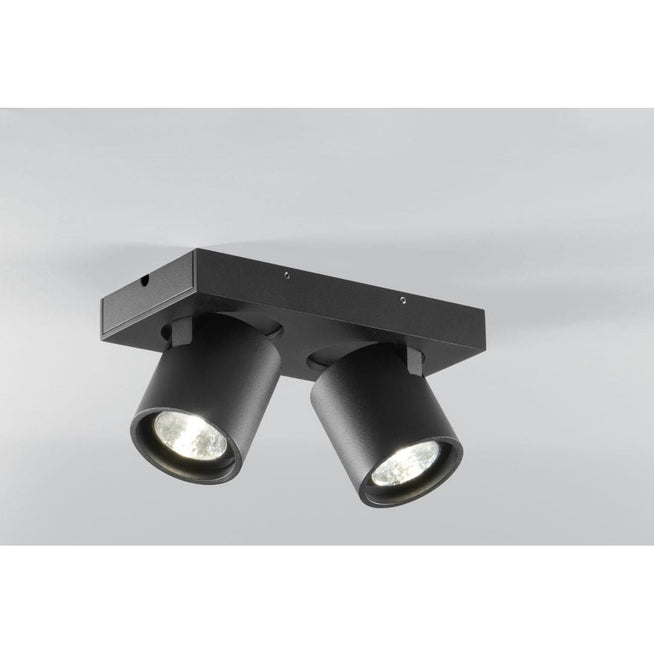Photo of Focus 2, Black, 2x6w Led, 2700k, Ip20 - Spotlights - Ronni Gol - Svart