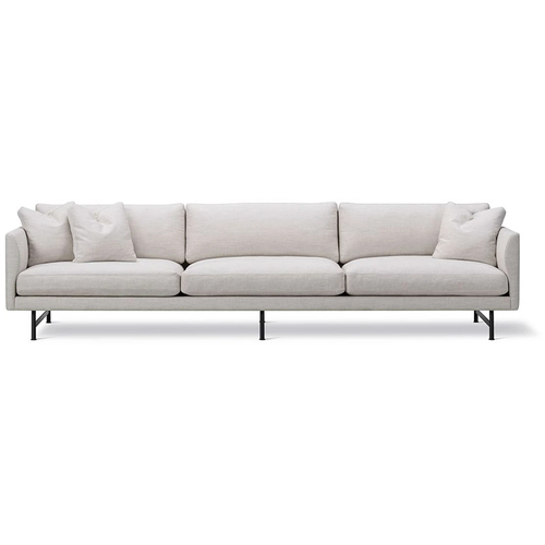 Photo of Calmo Sofa 95 5653 By Hugo Passos - 3 Personers Sofa - Ruskin 10 / Black - W295 X D90 X H75,5 X Sh41 Cm