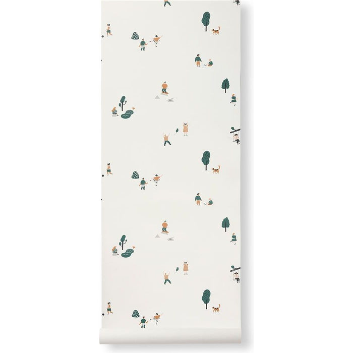 Photo of The Park Wallpaper L: 10 M - Off White