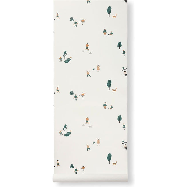 Photo of The Park Wallpaper L: 10 M - Off White