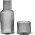 Thumbnail photo of Ripple Carafe Set - H18 X Ø7,5 Cm