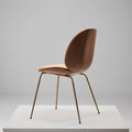 Thumbnail photo of Beetle Dining Chair, Front Upholstered, Conic Base