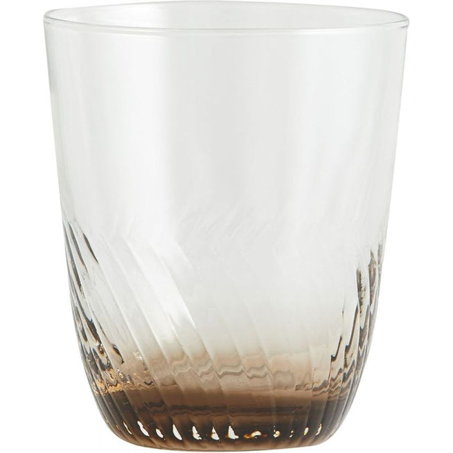 Photo of Garo Drinking Glass Brown Set of 4 Pieces