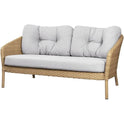 Ocean Large 2-pers. Sofa - Havesofa - Frame: Cane-line Soft Rope, Dark Grey / Cushion: