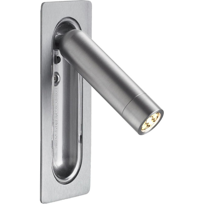 Photo of Ledtube Rsc - Aluminum - Bedside Lamps - Silver