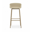 Hyg Bar Stool - By Simon Legald / Full Upholstery - Barstol - Black / Ultra Leather - 65 Cm