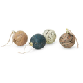 Thumbnail photo of Marble Baubles - Julekugle - M - Set Of 4 - Mixed - Ø8 X H9 Cm