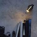 Thumbnail photo of Biny Spot Led Mat Black/Nickel O/Switch