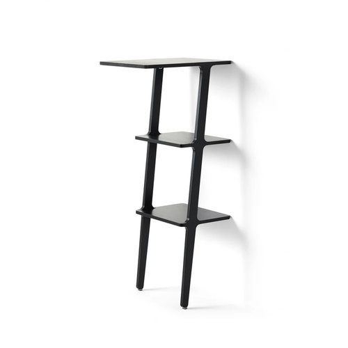 Photo of Libri Standing Table Ash Black Glazed