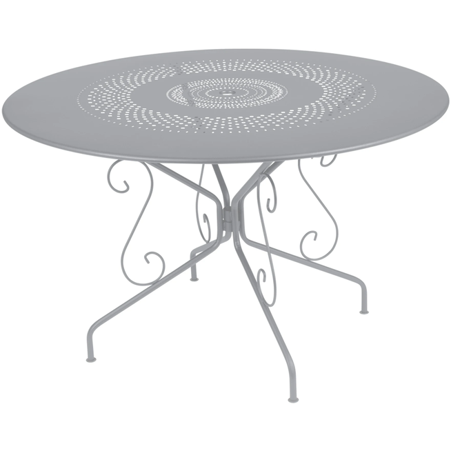 Photo of Montmartre Table Ø 117 Cm, Anthracite - Matbord Utomhus - Grå - Metall