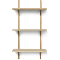 Thumbnail photo of Sector Shelf - Hylde - Eg/messing - T/n - W: 54 X D: 22,1 X H: 102 Cm