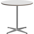 Thumbnail photo of A622 Circular, Ø75 cm, Laminate White, 4-pronged Star Base - Dining Table - Arne Jacobsen,piet Hein - White - Laminate/Metal