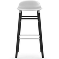 Thumbnail photo of Form Bar Stool 75 Cm Black Oak
