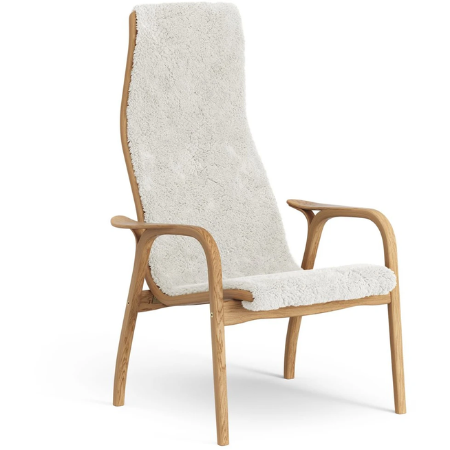 Photo of Lamino Arm Chair Oiled Oak/sheep Skin 1