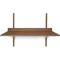 Thumbnail photo of Sector Desk - Skrivebord - Smoked Oak/brass - W87 X H66,5 X D45,1 Cm