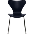 Thumbnail photo of Sjuan 3107 Midnight Blue Coloured Box/black - Dining chairs - Arne Jacobsen - Blue - Metal/wood